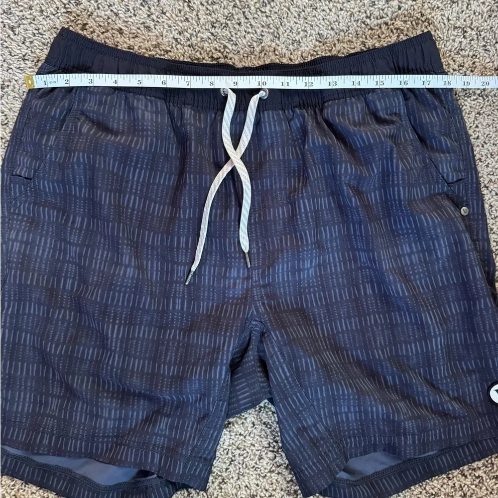 Vuori Men's Black Swim Shorts